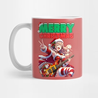 Kawaii, Anime Girl, Christmas, Merry Christmas | Catsie Cat Mug